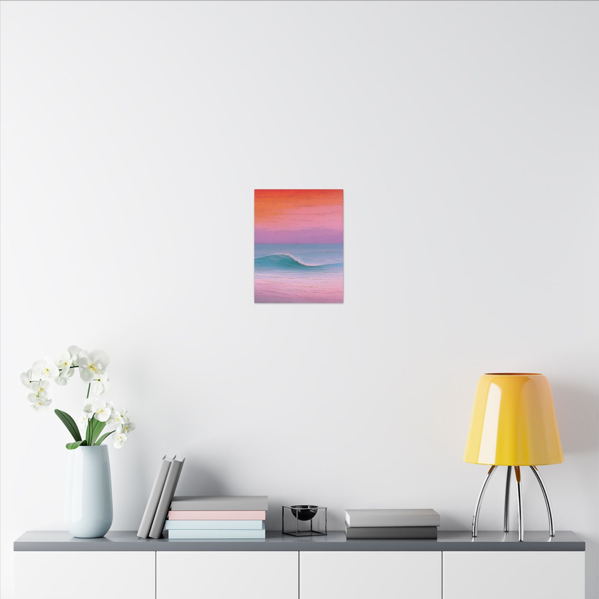 Evening's Quiet Pulse — Framed Art Print
