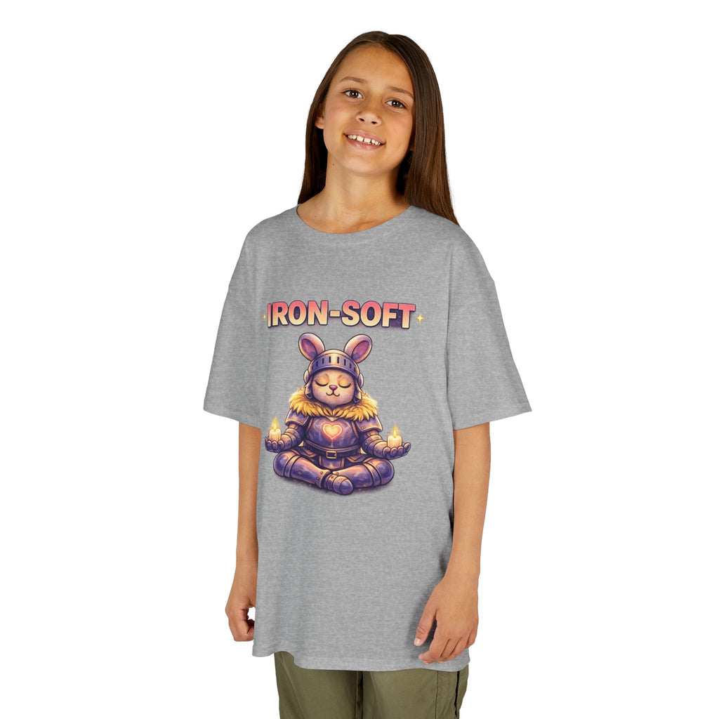 IRON-SOFT Kids T-Shirt — Strength & Gentle Resilience Tee