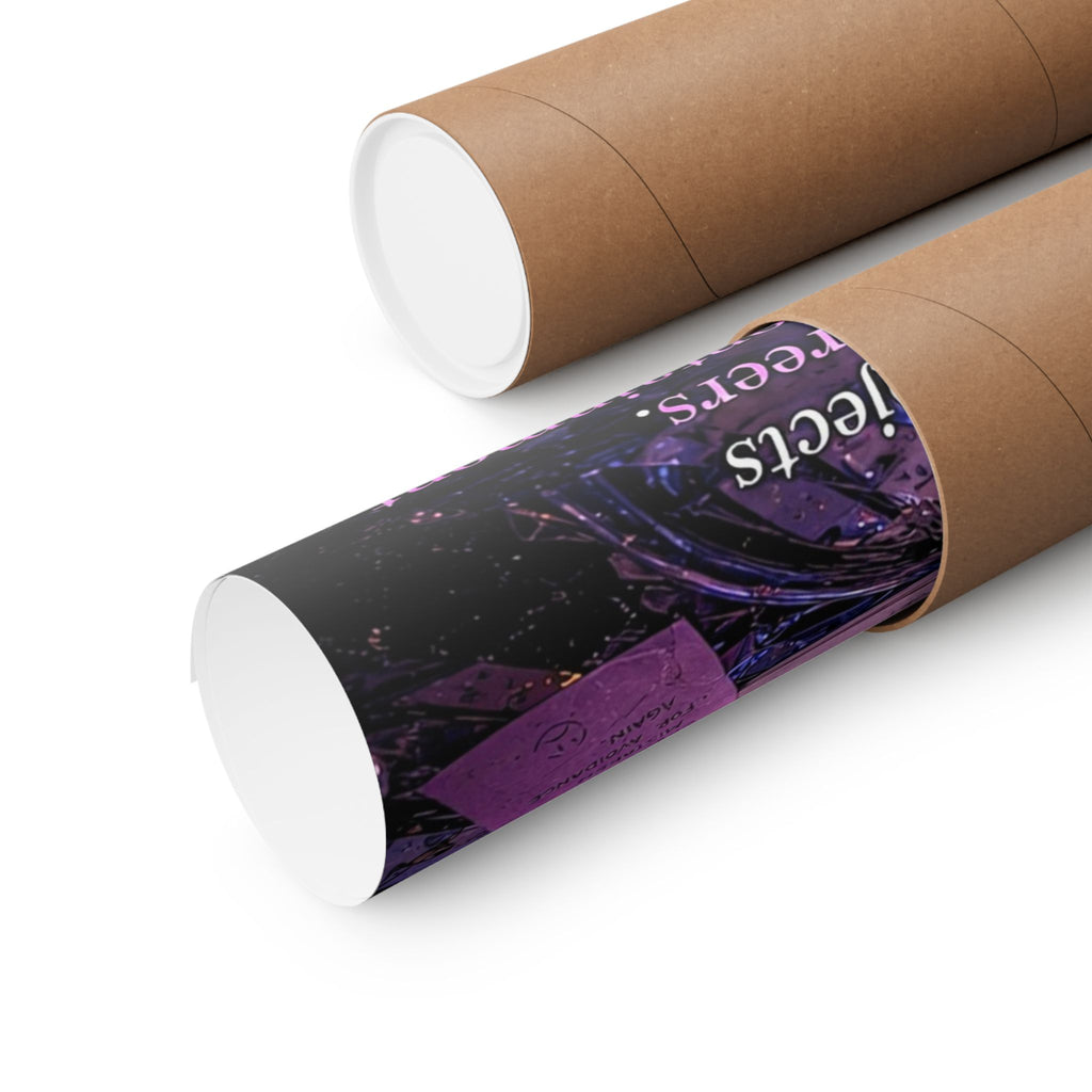 The Project Survived Out of Spite | Burnout Wall Art | Creative Resilience Print | Archive Print | Static Dust