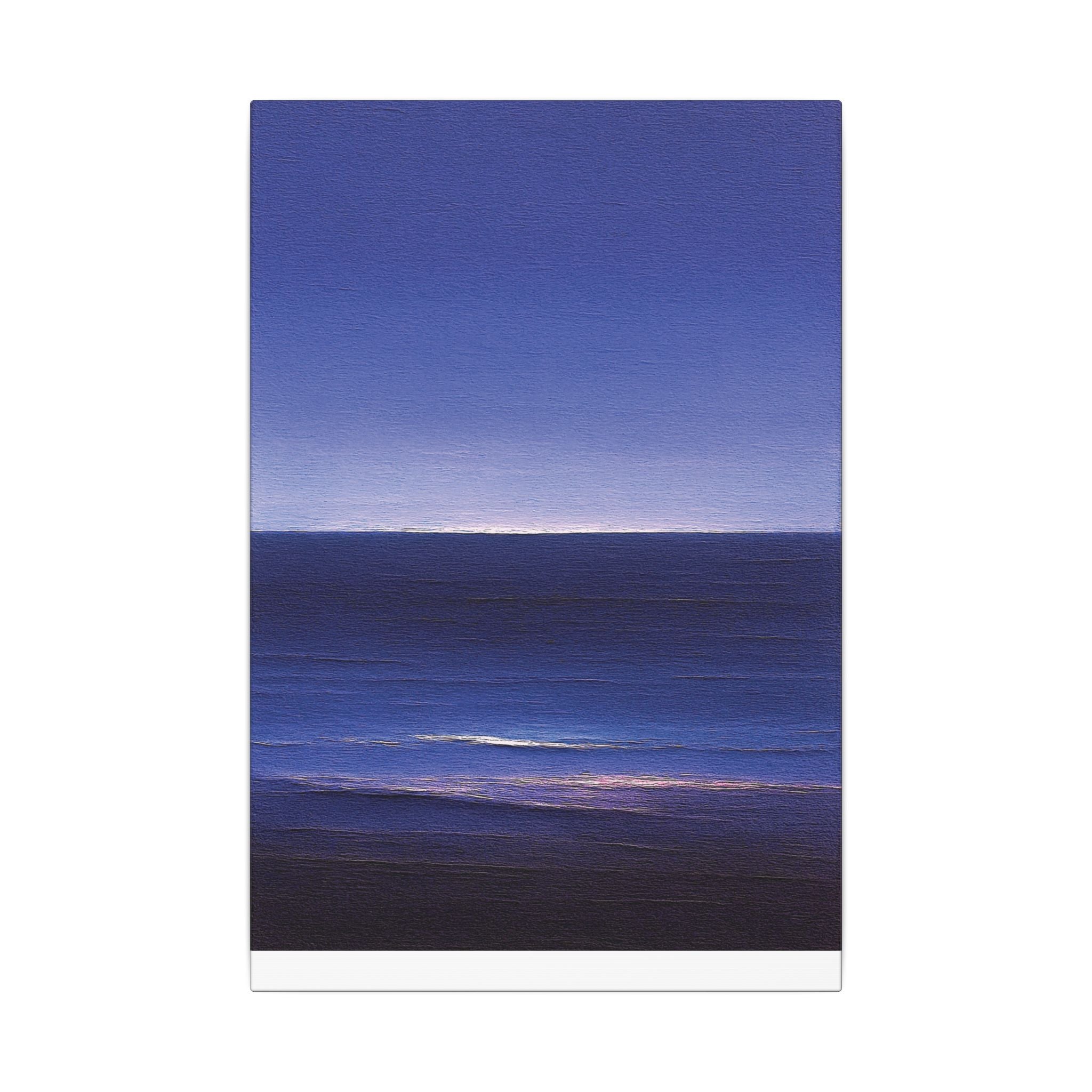 Night's Last Glow — Framed Art Print