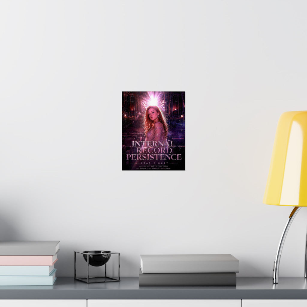 Internal Record Persistence | Emotional Wall Art Print | Static Dust Visual Lexicon
