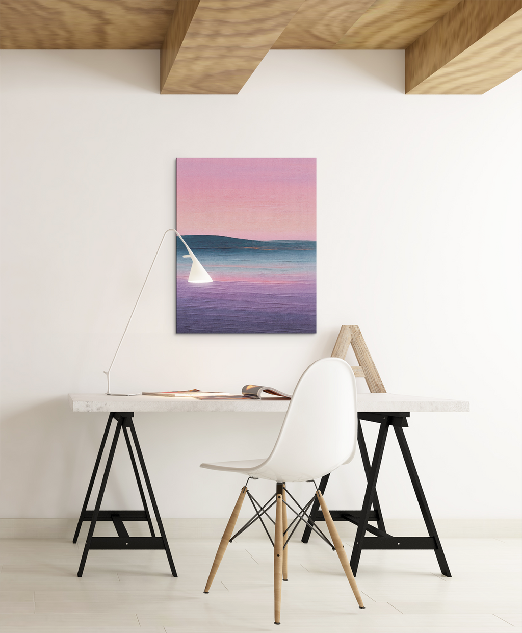 Dawn's First Breath — Framed Art Print