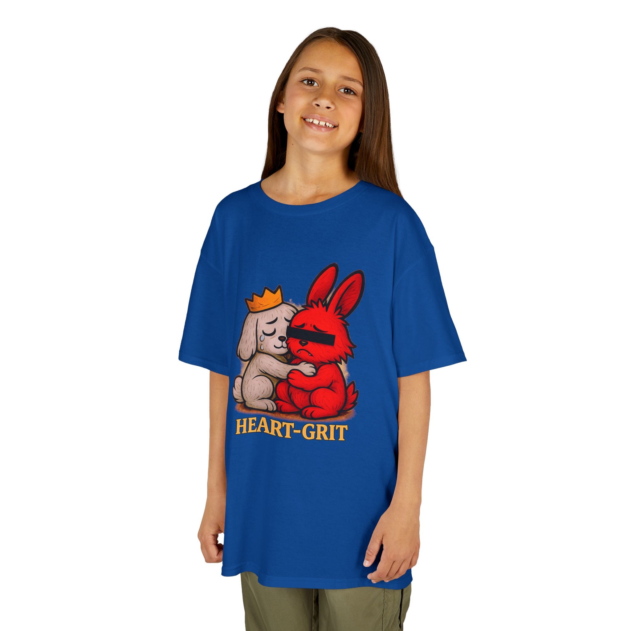 HEART-GRIT Kids T-Shirt - Emotional Strength & Resilience Tee
