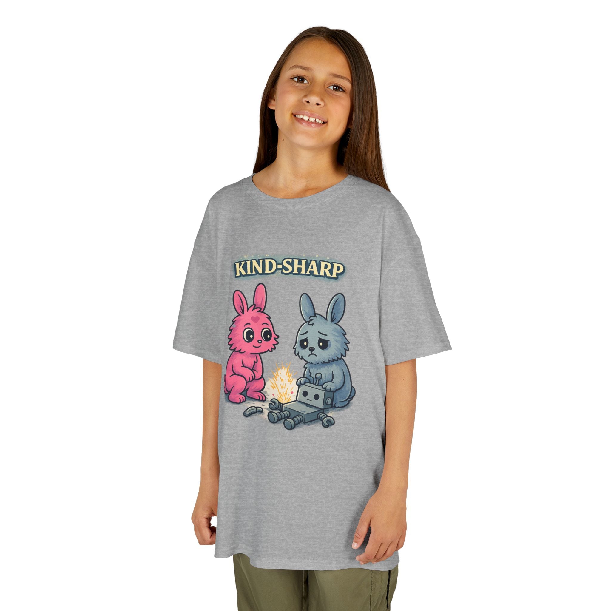 KIND-SHARP Kids T-Shirt — Boundaries & Kindness Tee