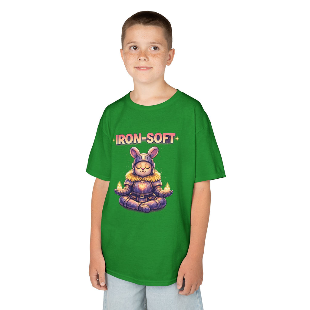 IRON-SOFT Kids T-Shirt — Strength & Gentle Resilience Tee
