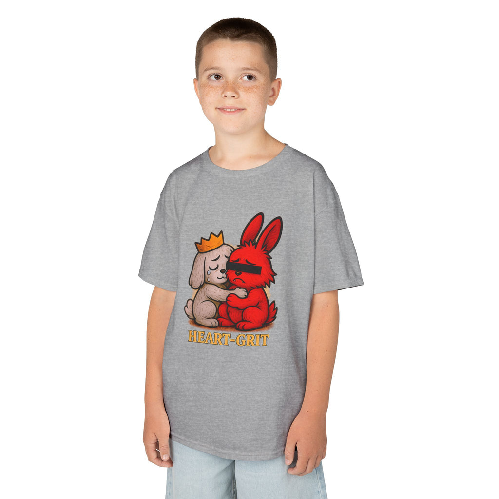 HEART-GRIT Kids T-Shirt - Emotional Strength & Resilience Tee