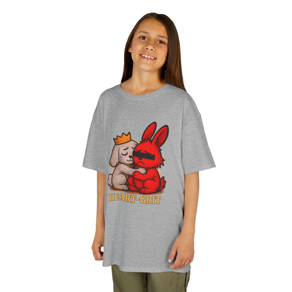 HEART-GRIT Kids T-Shirt - Emotional Strength & Resilience Tee
