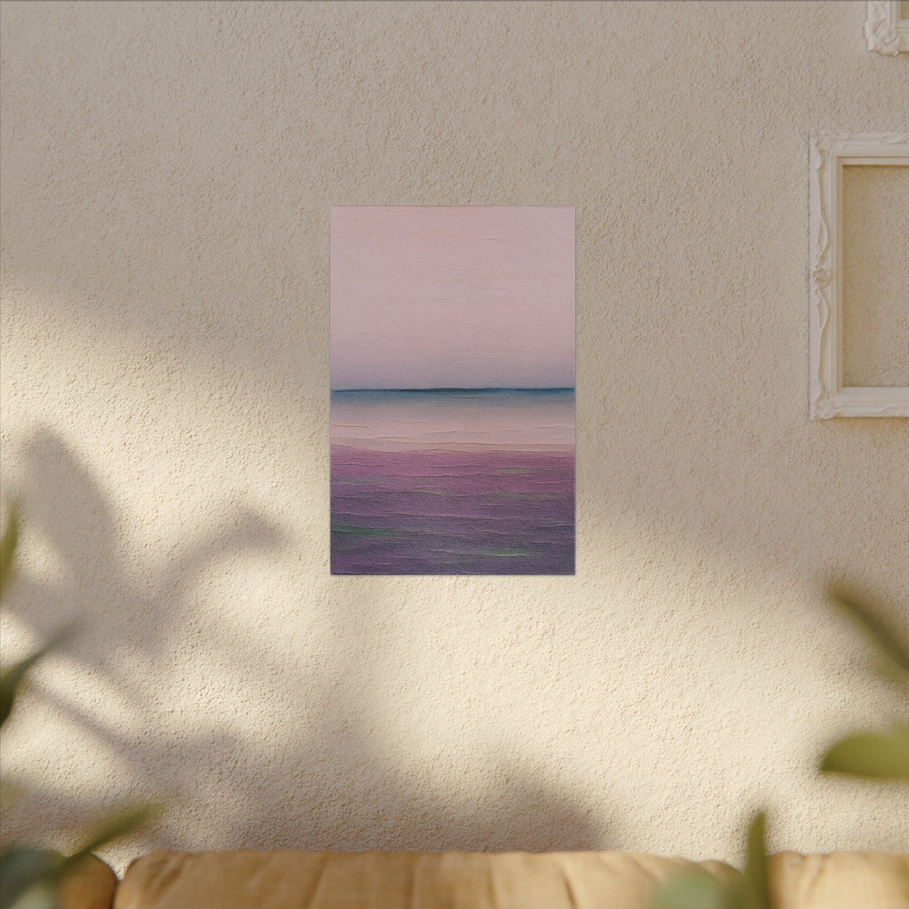 The Rising Warmth — Framed Art Print