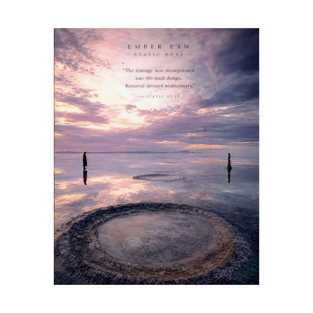 EMBER LAW - Static Dust Archive 007 | Fine Art Print | Archive Reproduction - Museum Print