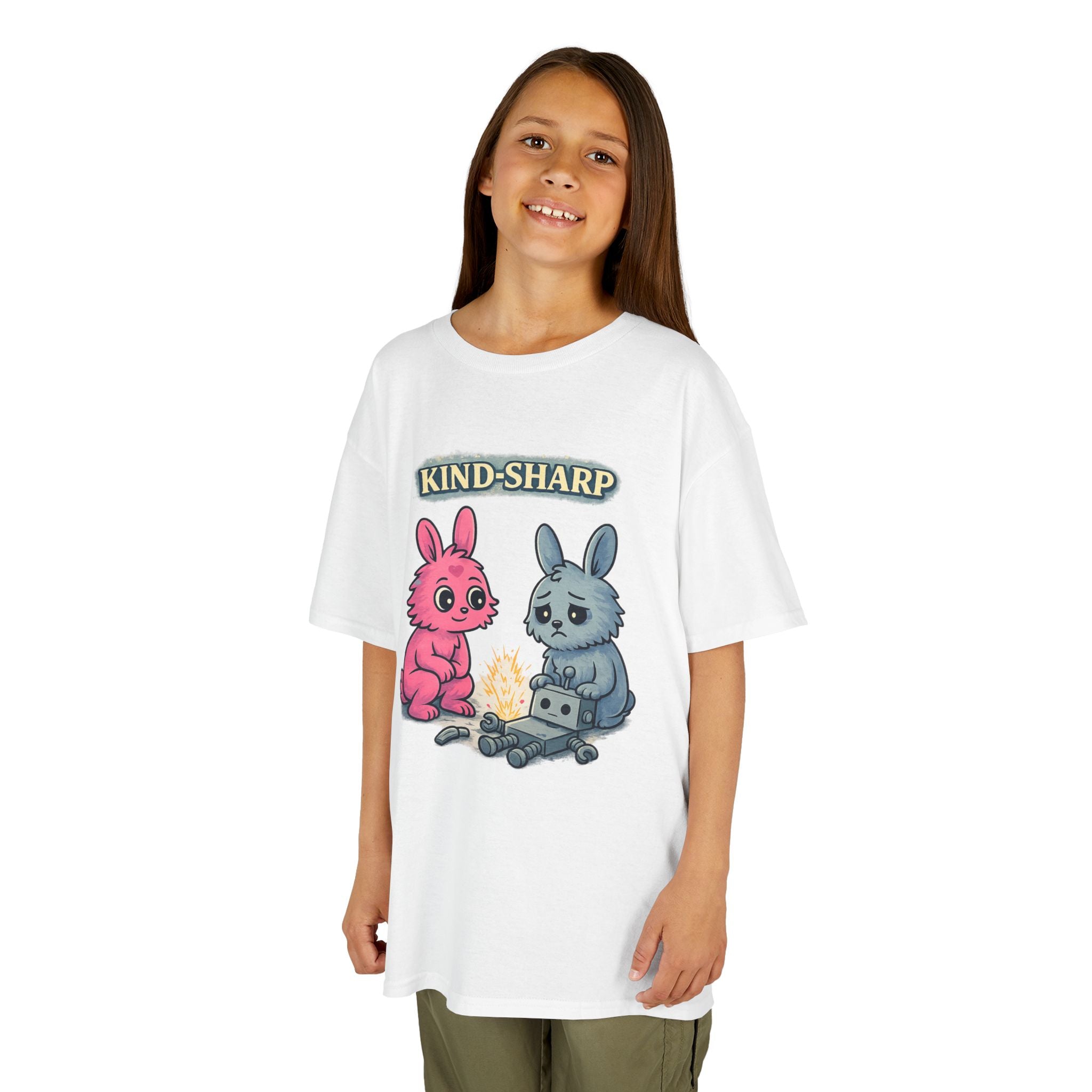 KIND-SHARP Kids T-Shirt — Boundaries & Kindness Tee