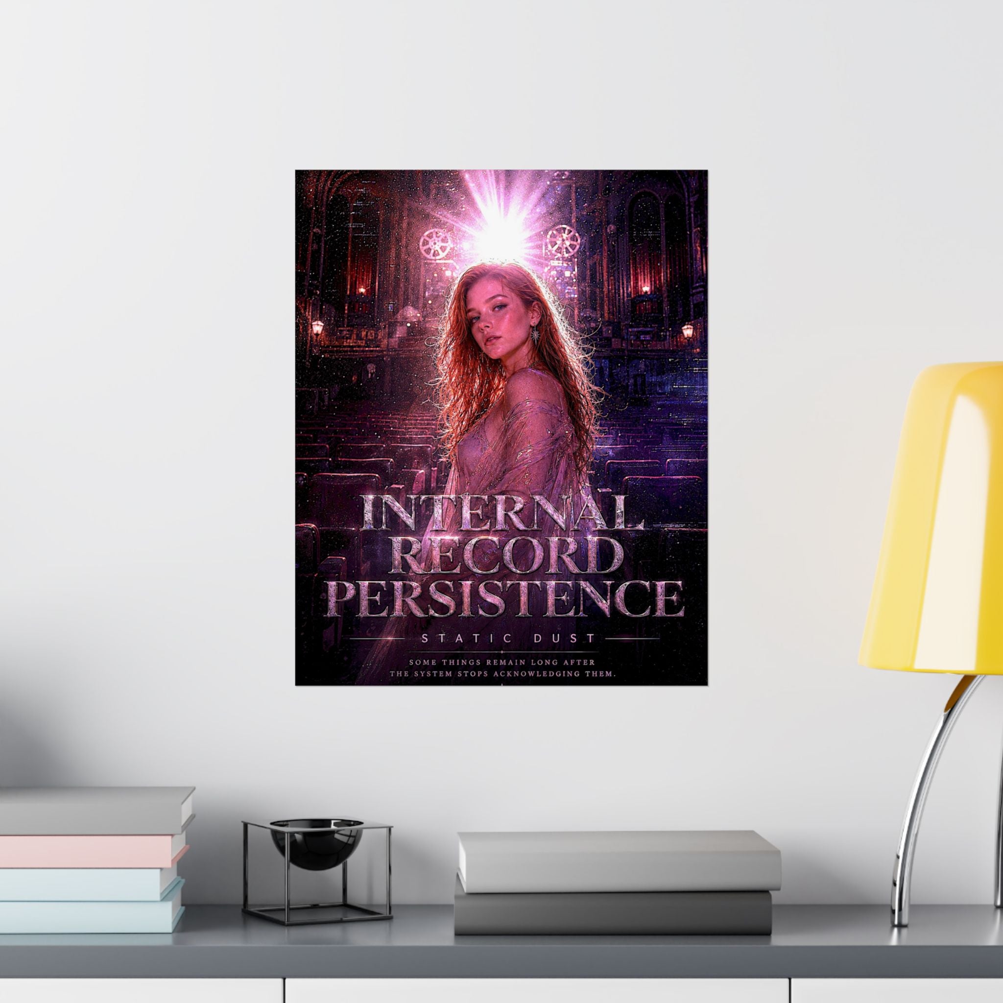 Internal Record Persistence | Emotional Wall Art Print | Static Dust Visual Lexicon