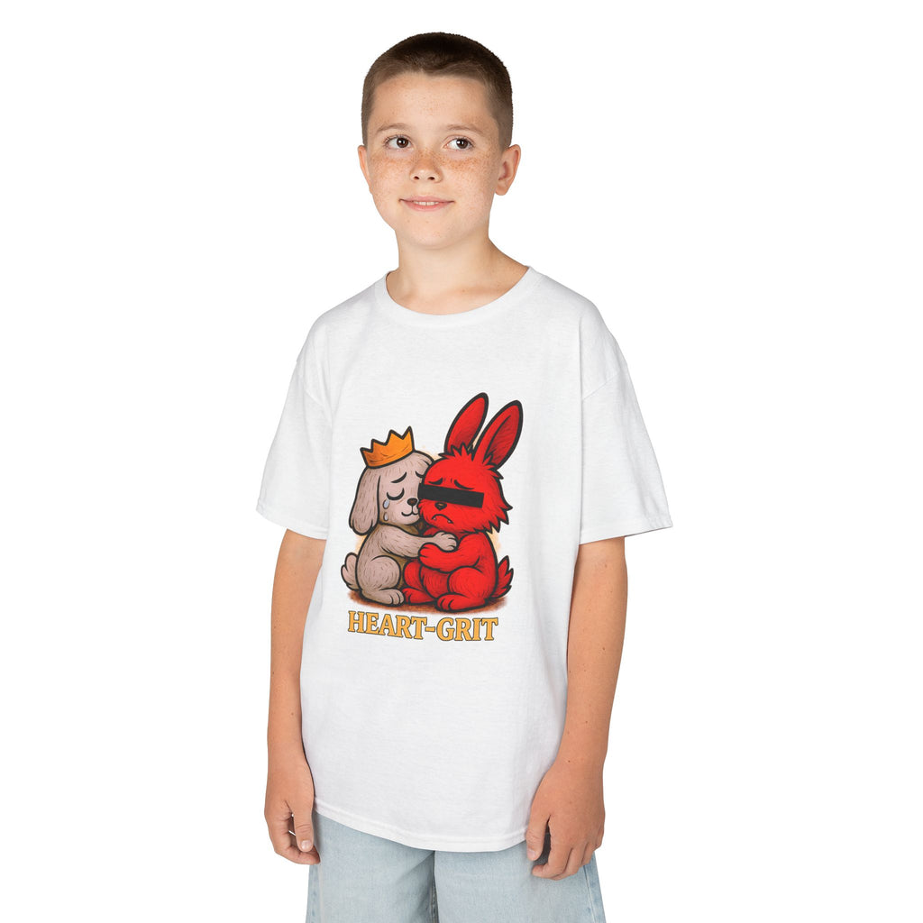 HEART-GRIT Kids T-Shirt - Emotional Strength & Resilience Tee