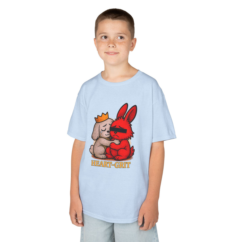 HEART-GRIT Kids T-Shirt - Emotional Strength & Resilience Tee