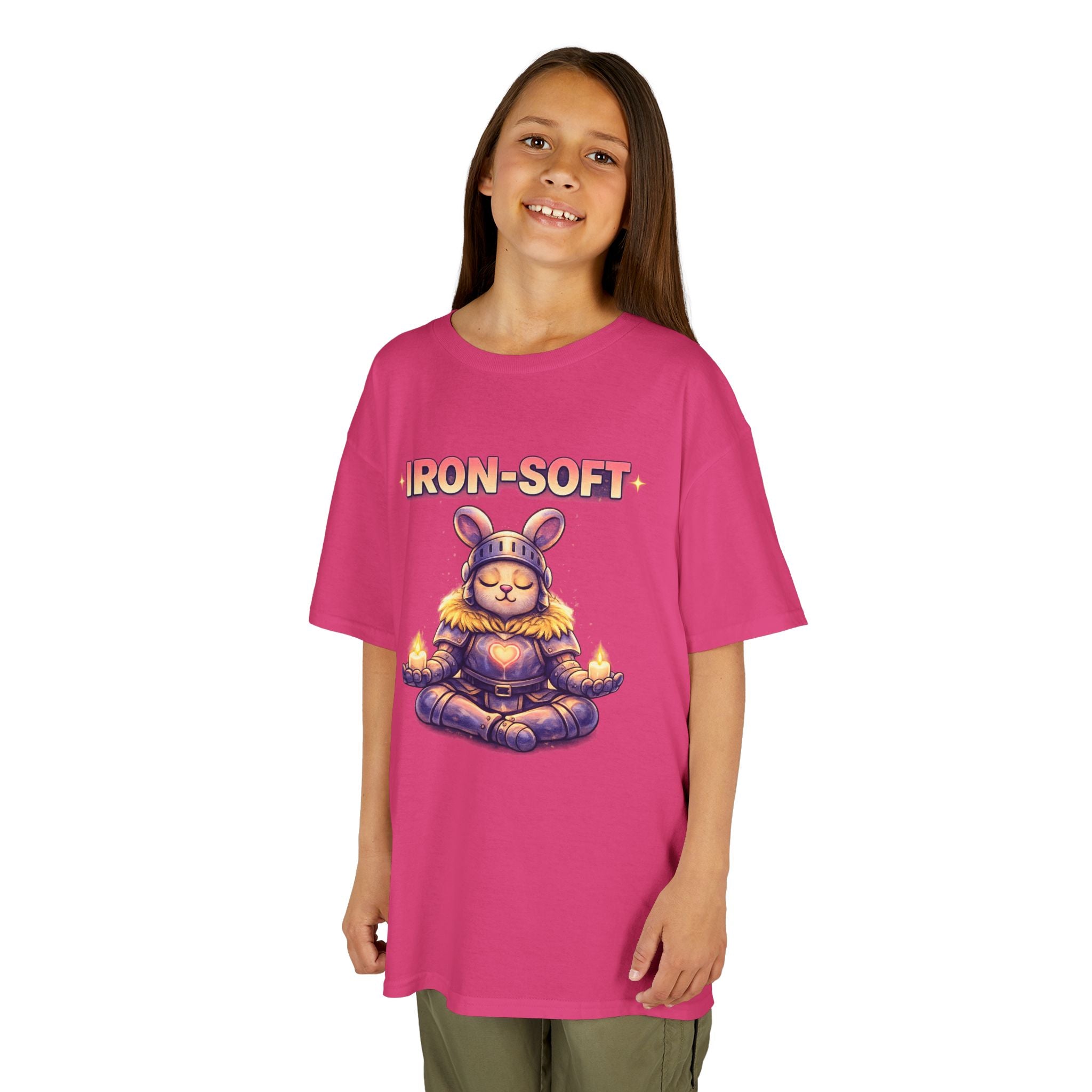IRON-SOFT Kids T-Shirt — Strength & Gentle Resilience Tee