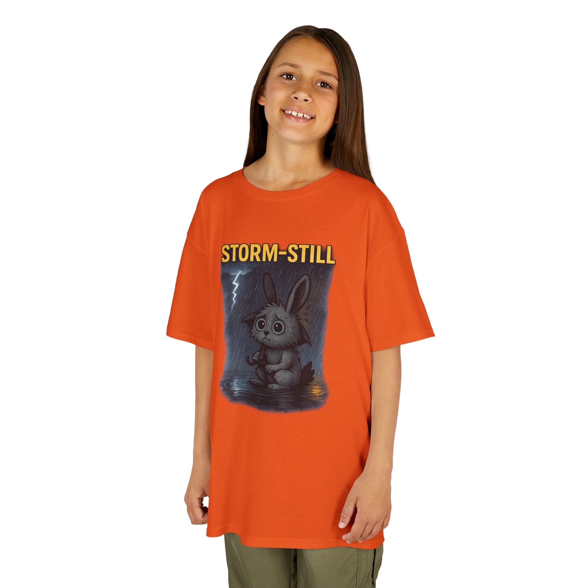 STORM-STILL Kids T-Shirt — Calm & Emotional Regulation Tee