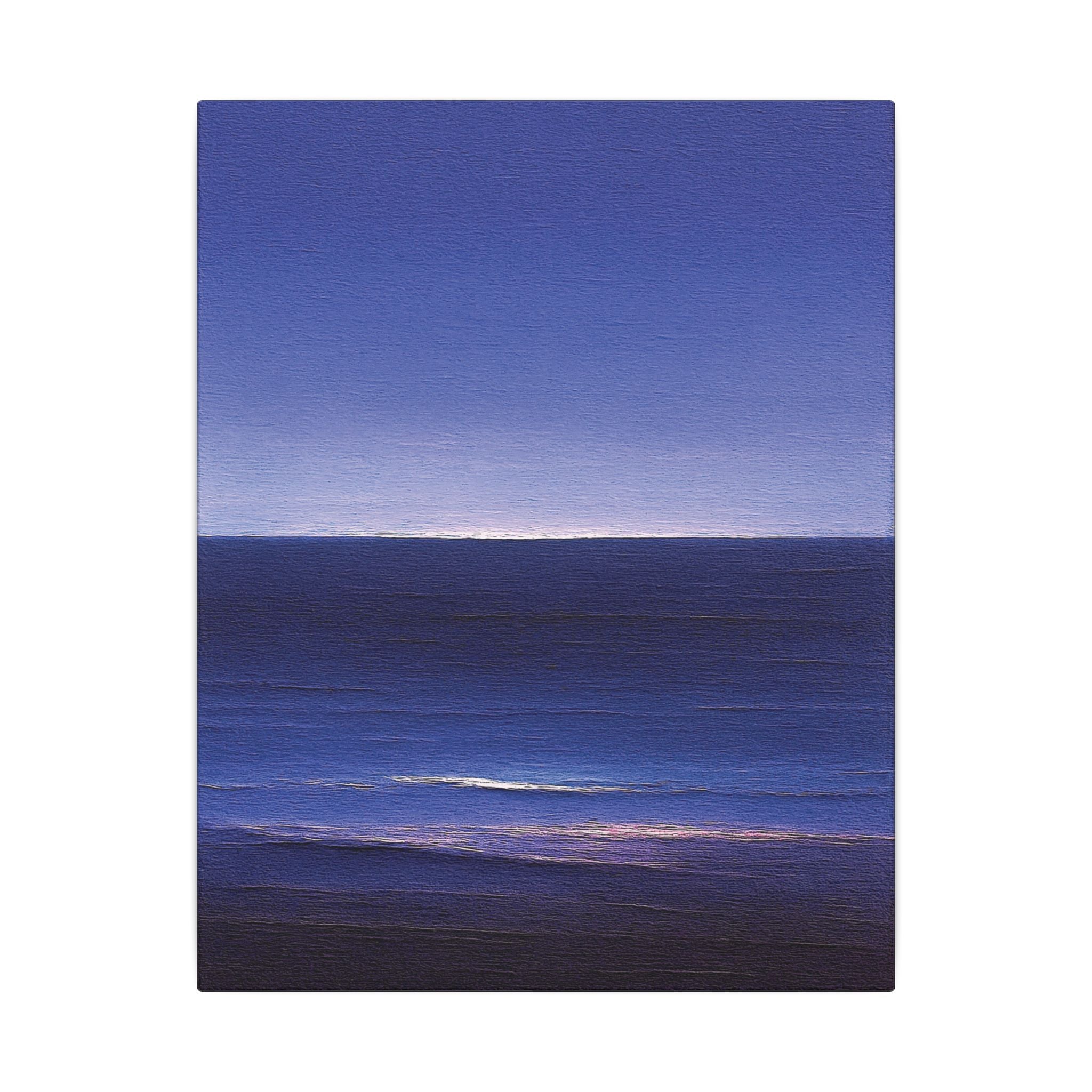 Night's Last Glow — Framed Art Print