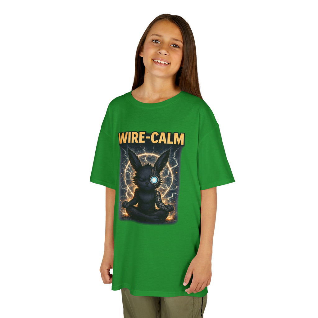 WIRE-CALM Kids T-Shirt — Focus & Calm Under Pressure Tee