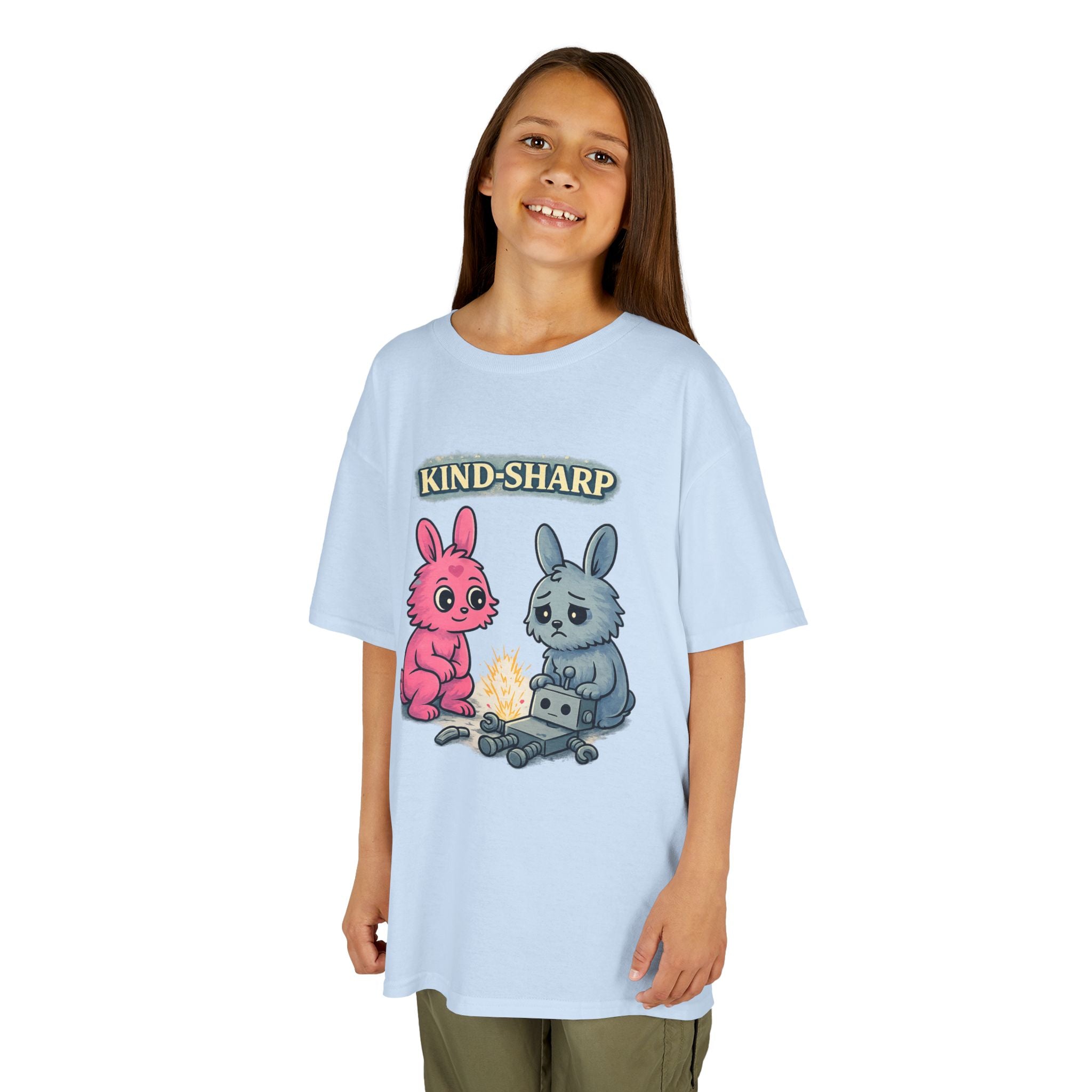 KIND-SHARP Kids T-Shirt — Boundaries & Kindness Tee