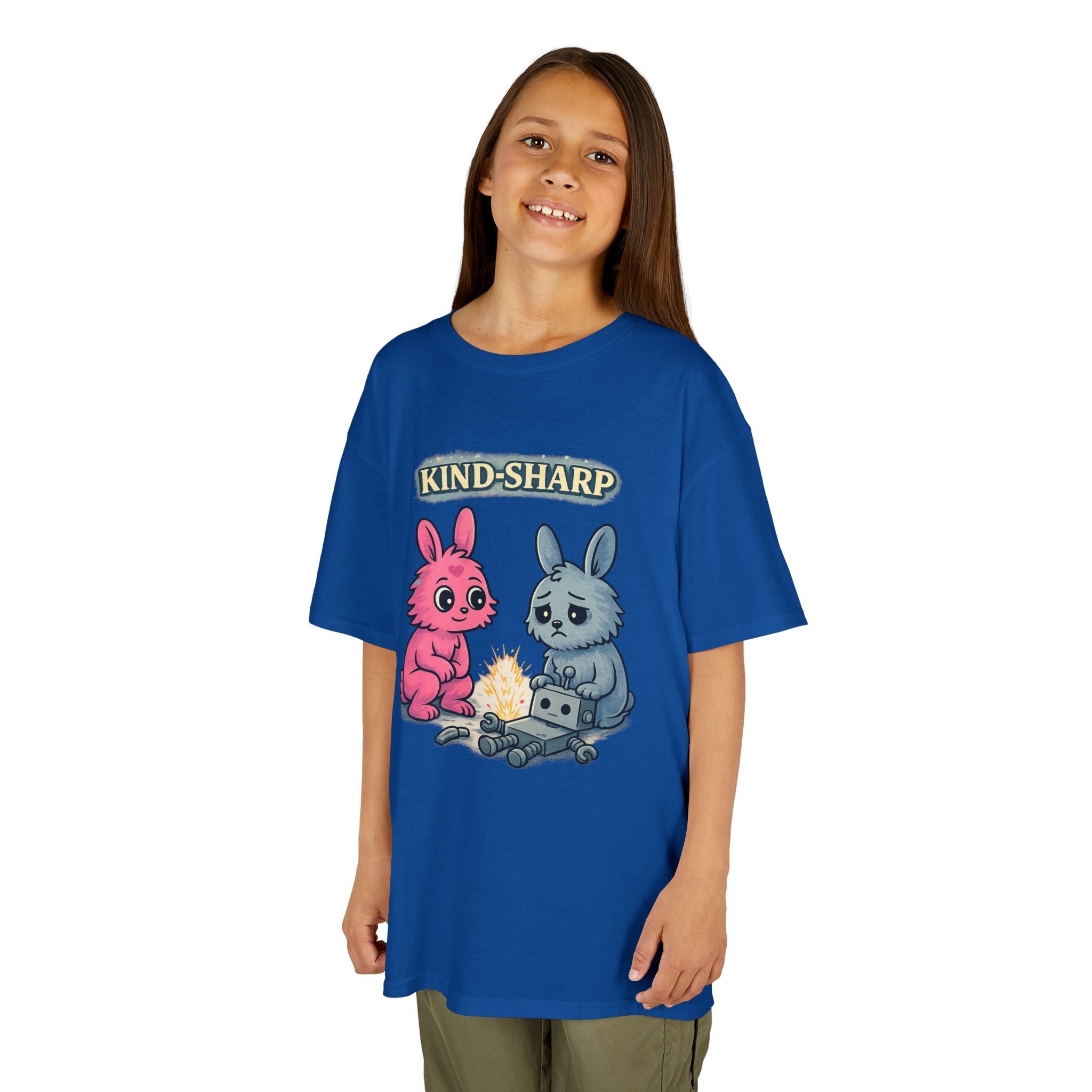 KIND-SHARP Kids T-Shirt — Boundaries & Kindness Tee