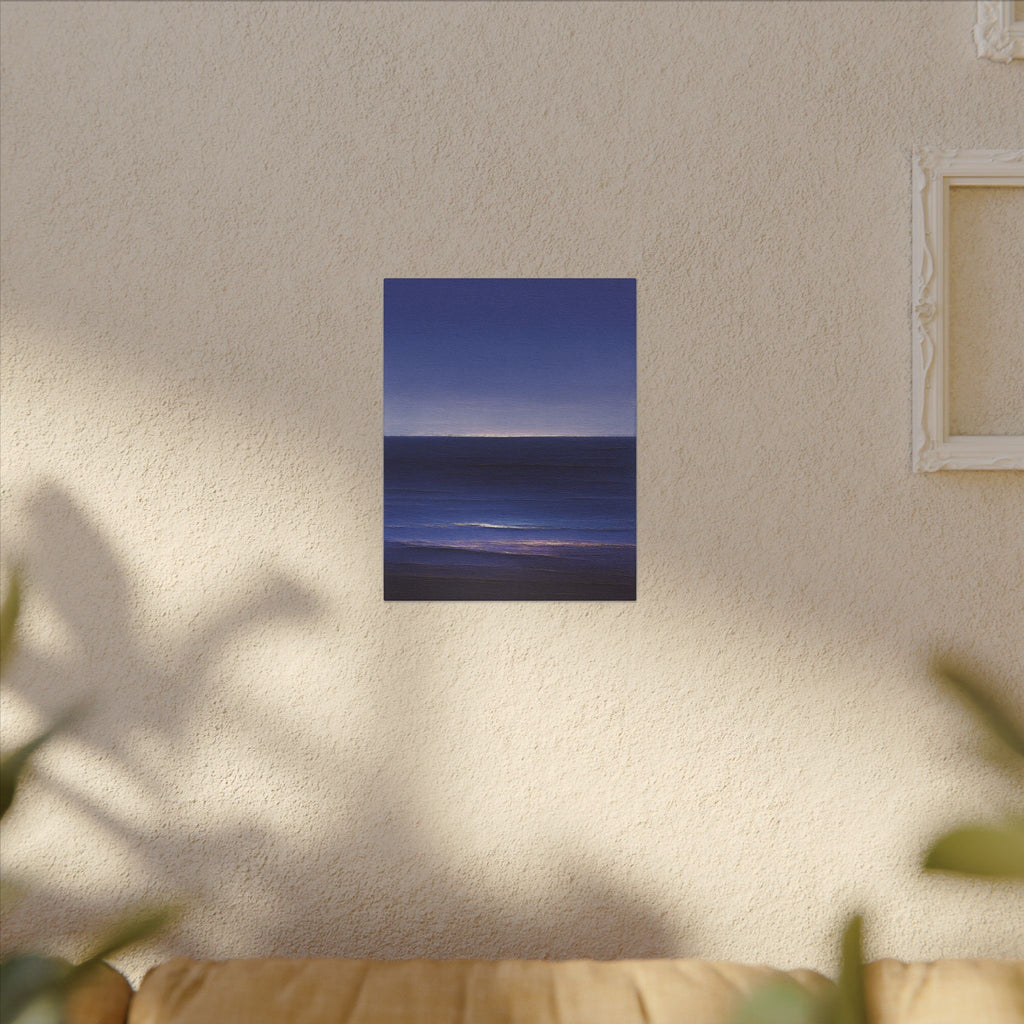 Night's Last Glow — Framed Art Print