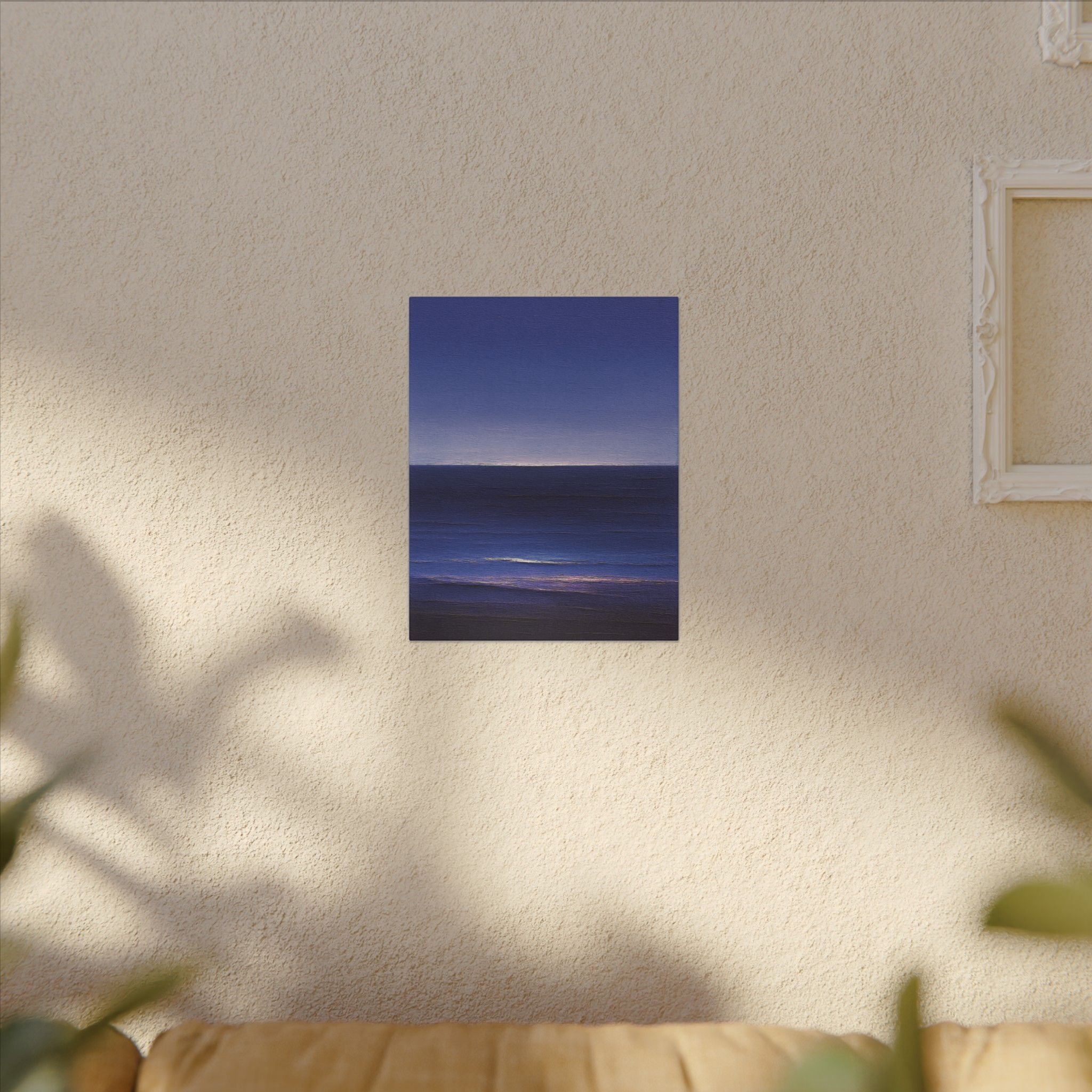 Night's Last Glow — Framed Art Print