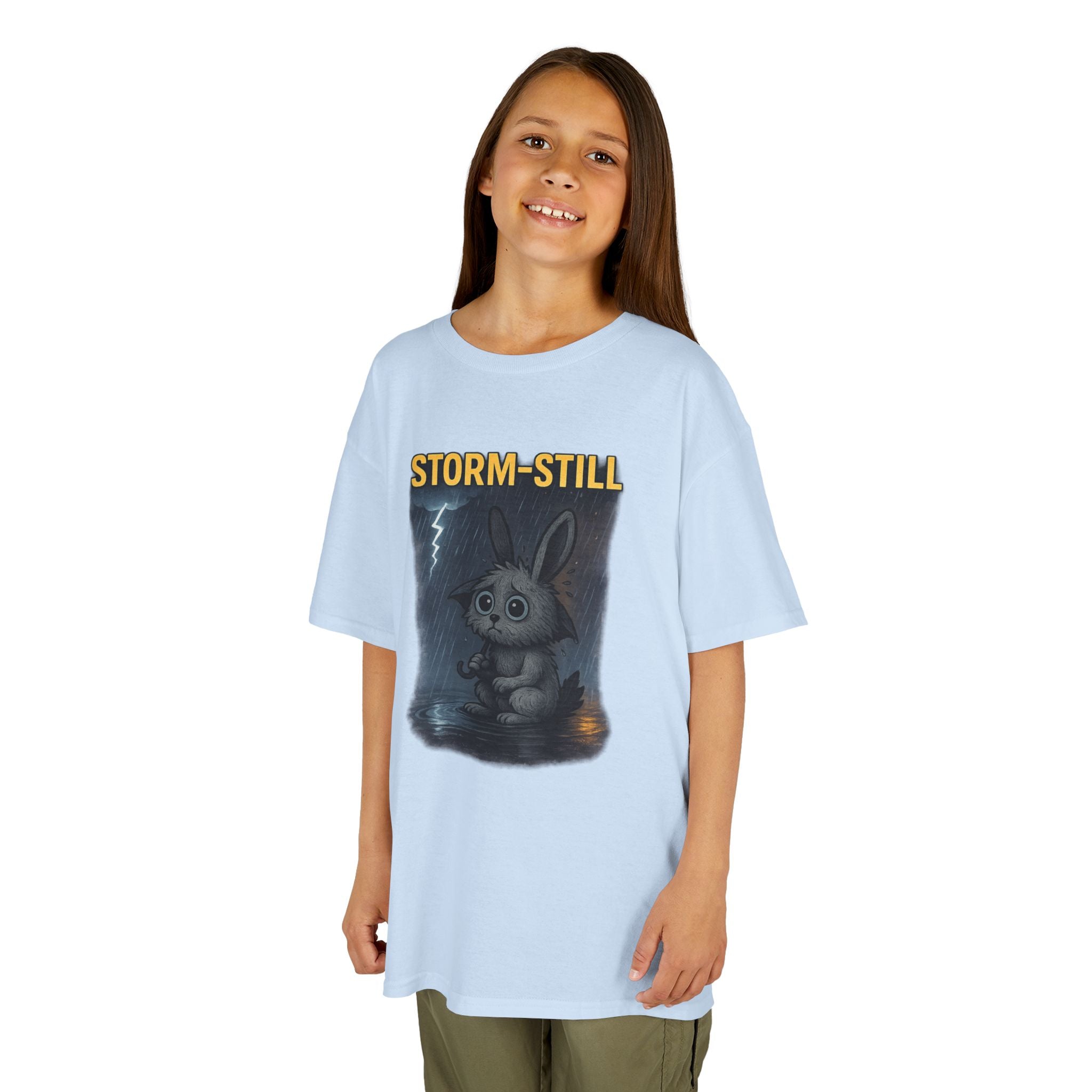 STORM-STILL Kids T-Shirt — Calm & Emotional Regulation Tee
