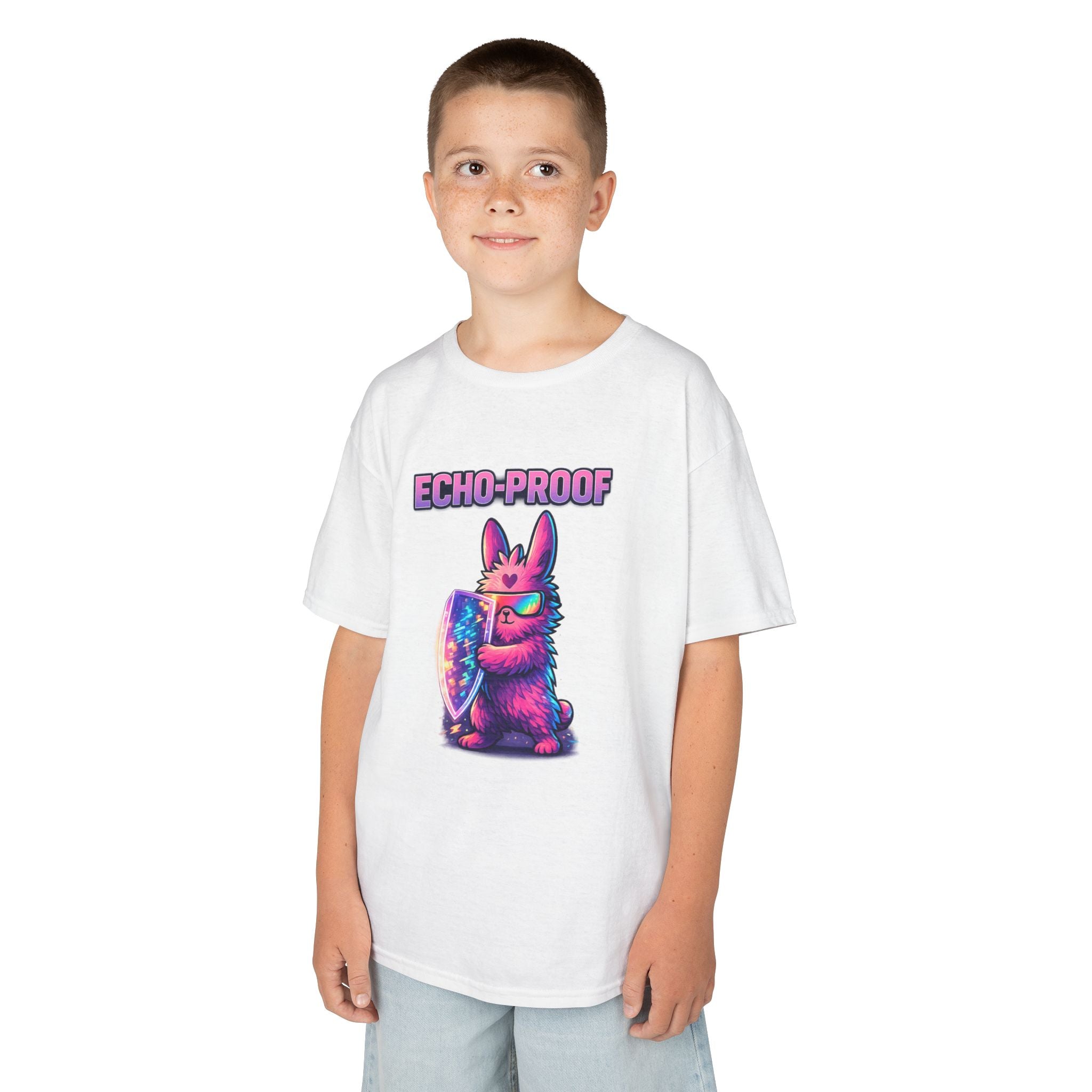 ECHO-PROOF Kids T-Shirt — Confidence & Bullying Support Tee