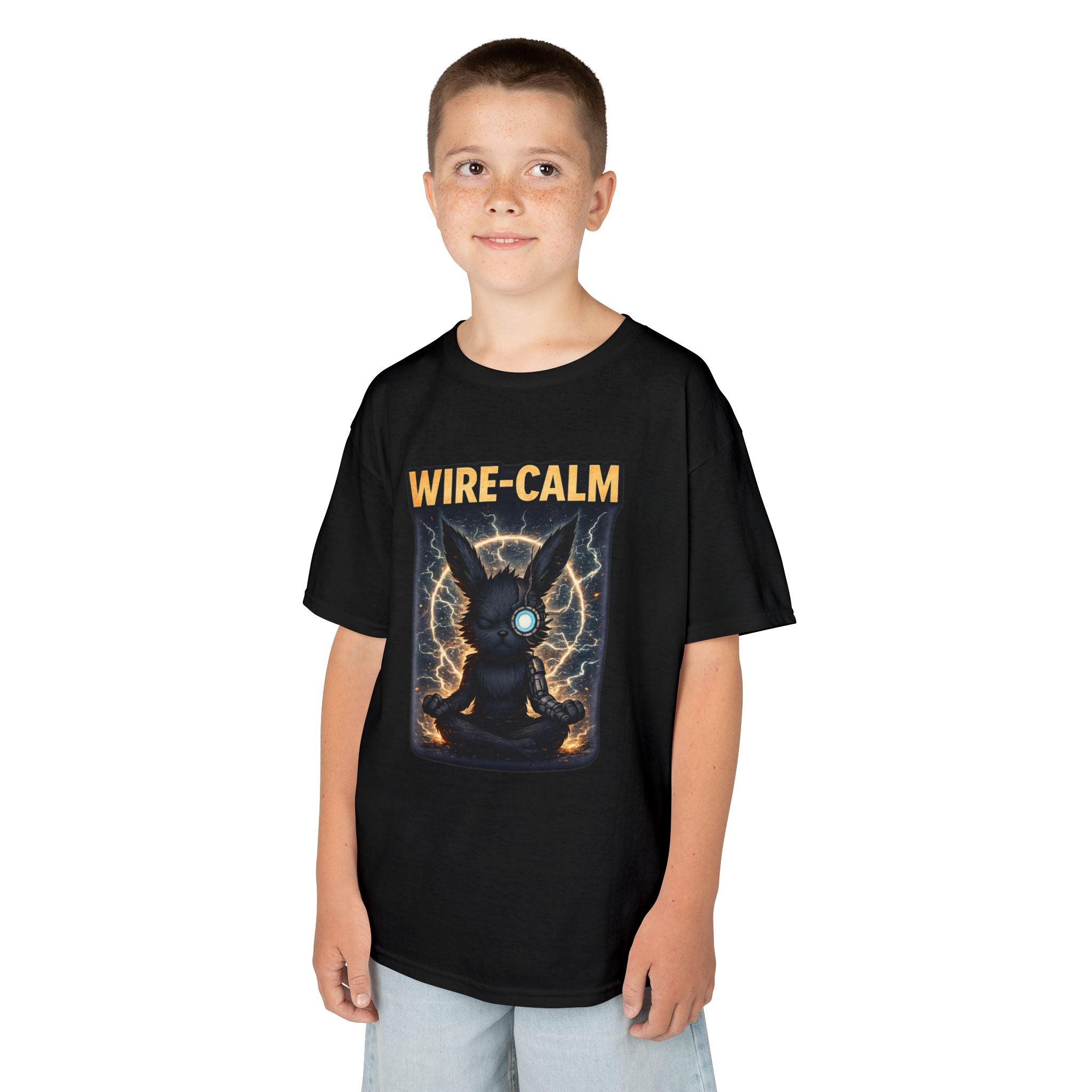 WIRE-CALM Kids T-Shirt — Focus & Calm Under Pressure Tee