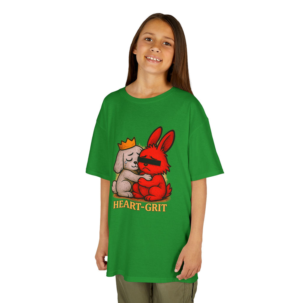 HEART-GRIT Kids T-Shirt - Emotional Strength & Resilience Tee
