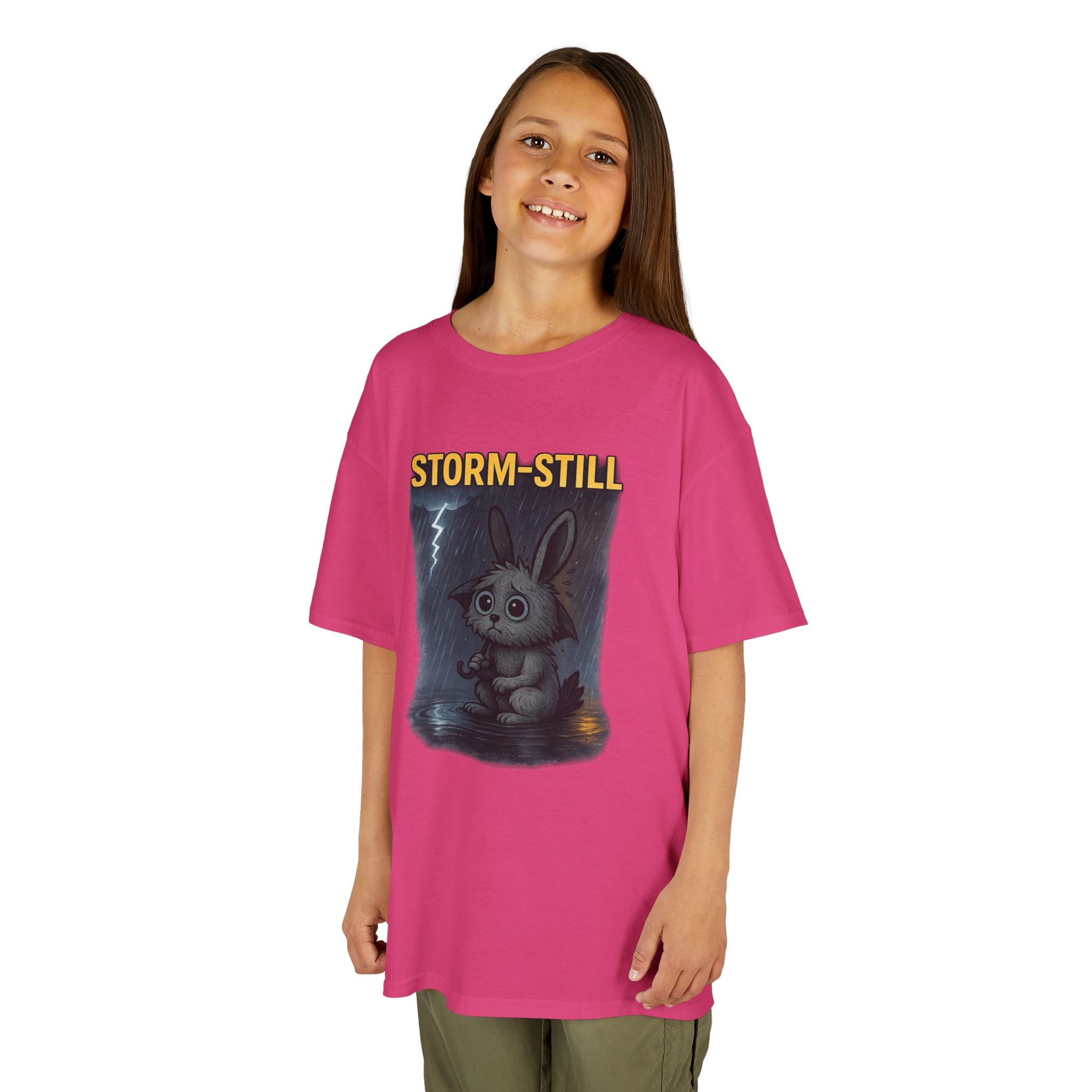 STORM-STILL Kids T-Shirt — Calm & Emotional Regulation Tee