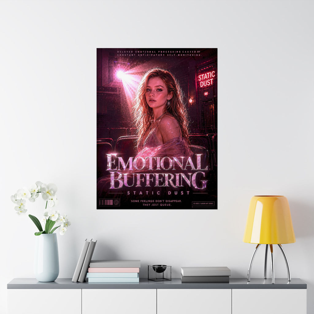Emotional Buffering | Emotional Wall Art Print | Static Dust Visual Lexicon