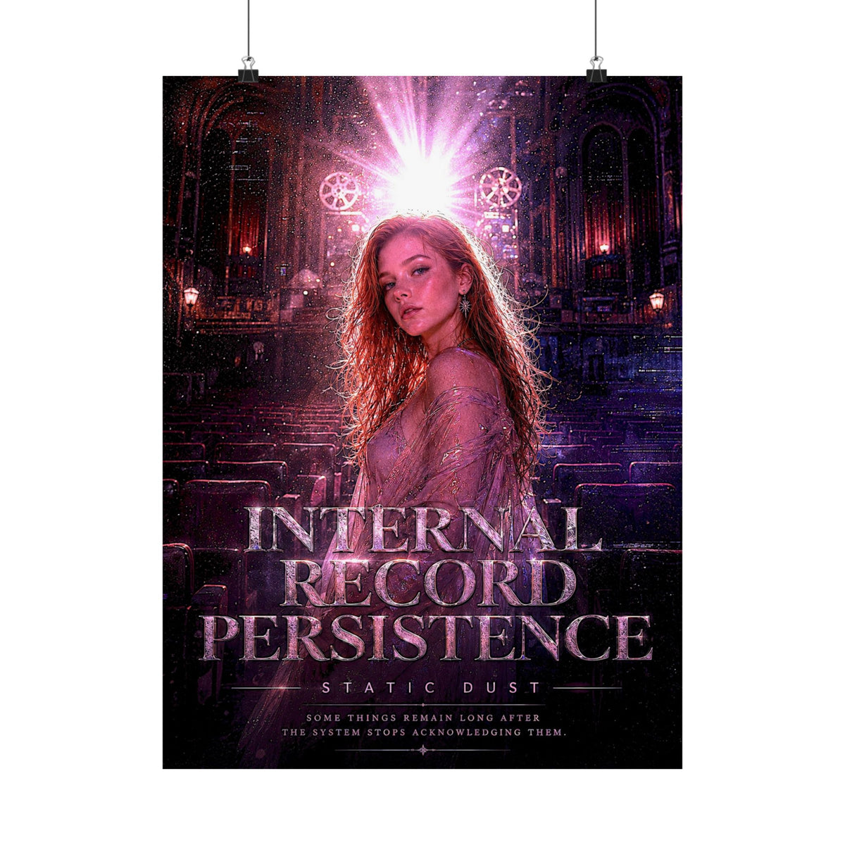 Internal Record Persistence | Emotional Wall Art Print | Static Dust Visual Lexicon