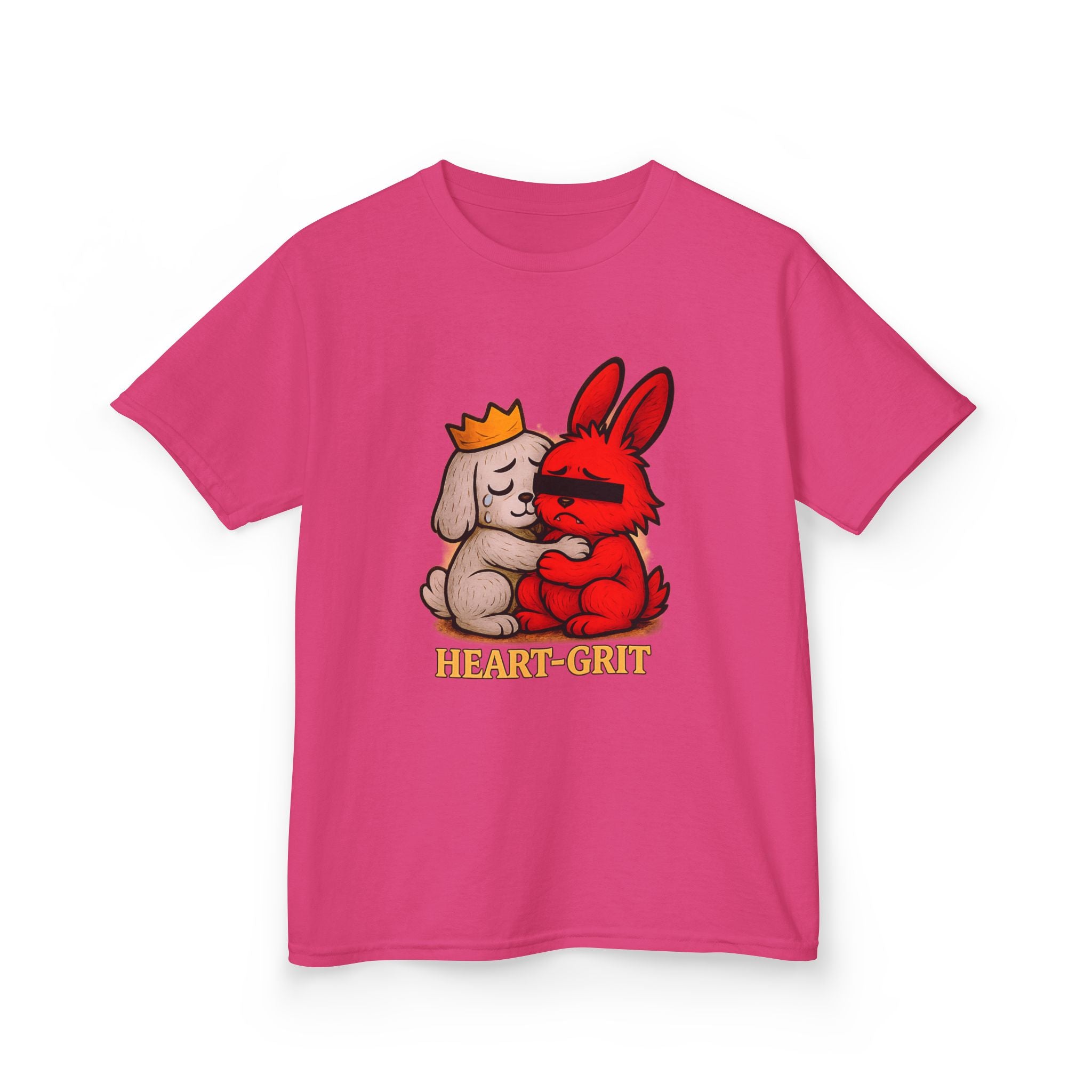 HEART-GRIT Kids T-Shirt - Emotional Strength & Resilience Tee