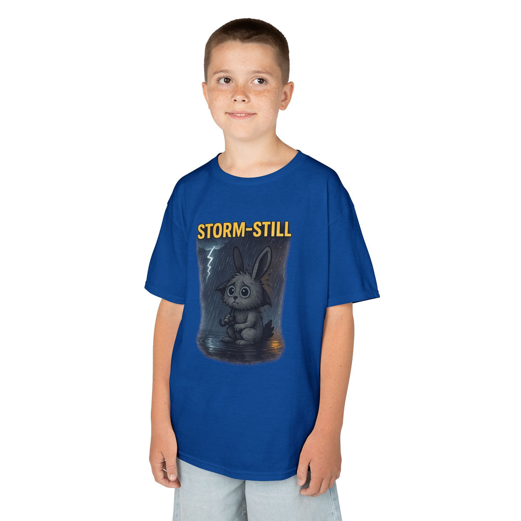 STORM-STILL Kids T-Shirt — Calm & Emotional Regulation Tee
