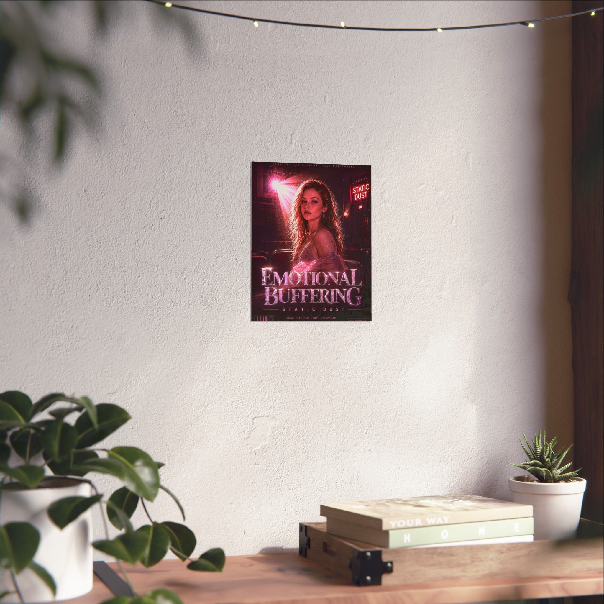 Emotional Buffering | Emotional Wall Art Print | Static Dust Visual Lexicon