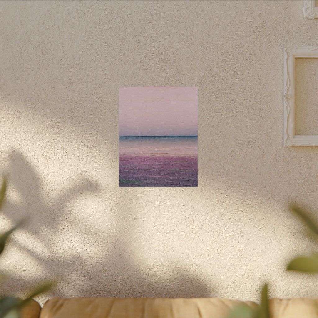 The Rising Warmth — Framed Art Print