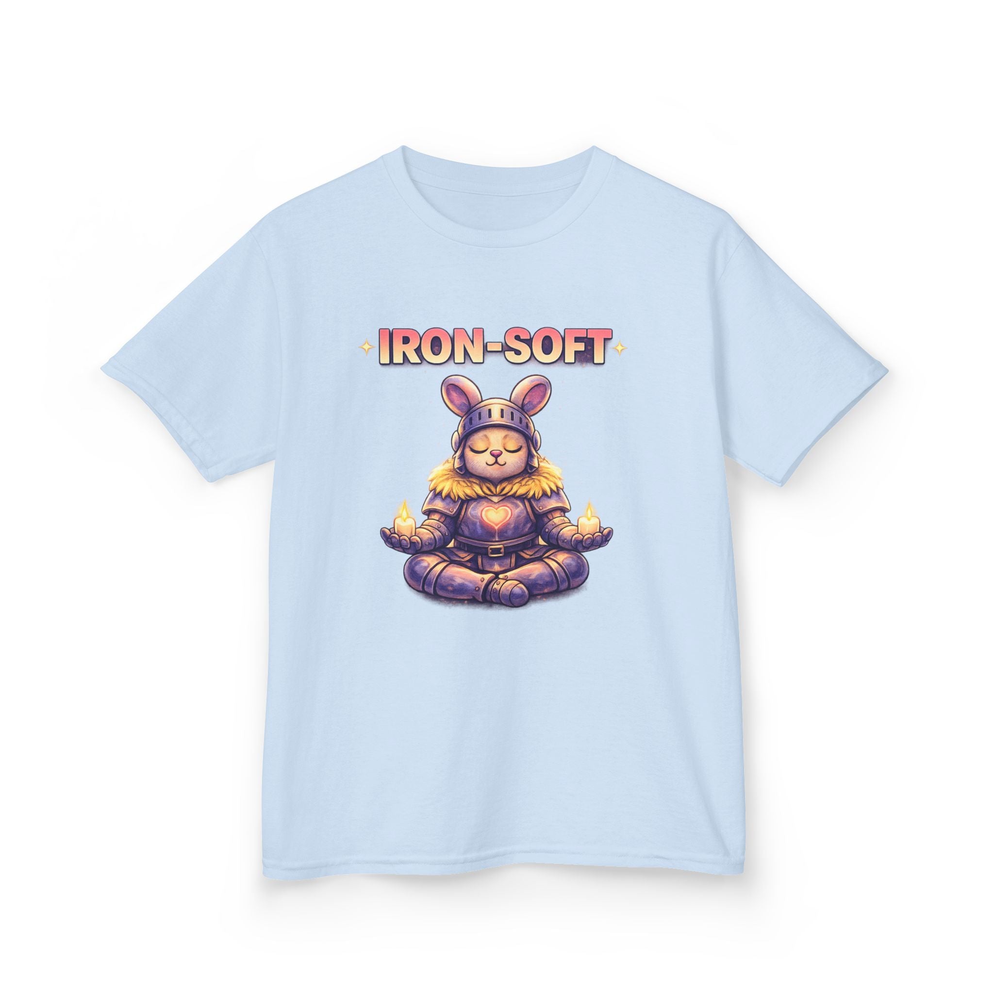 IRON-SOFT Kids T-Shirt — Strength & Gentle Resilience Tee