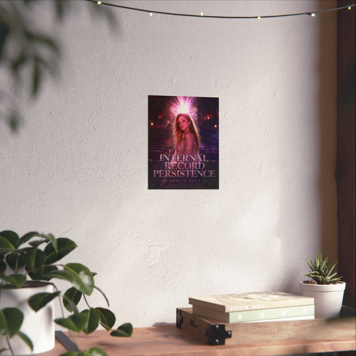 Internal Record Persistence | Emotional Wall Art Print | Static Dust Visual Lexicon