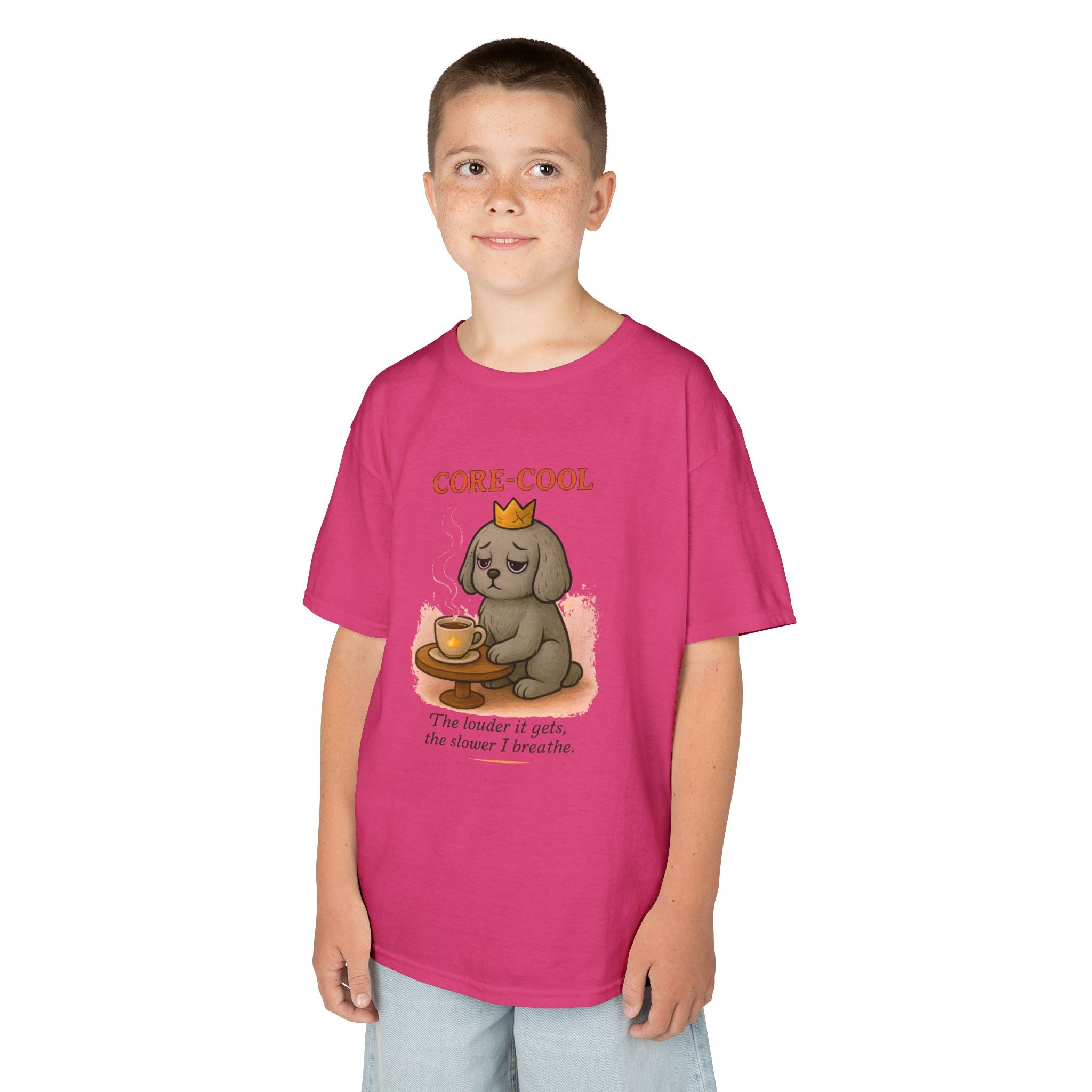 CORE-COOL Kids T-Shirt — Confidence & Emotional Stability Tee