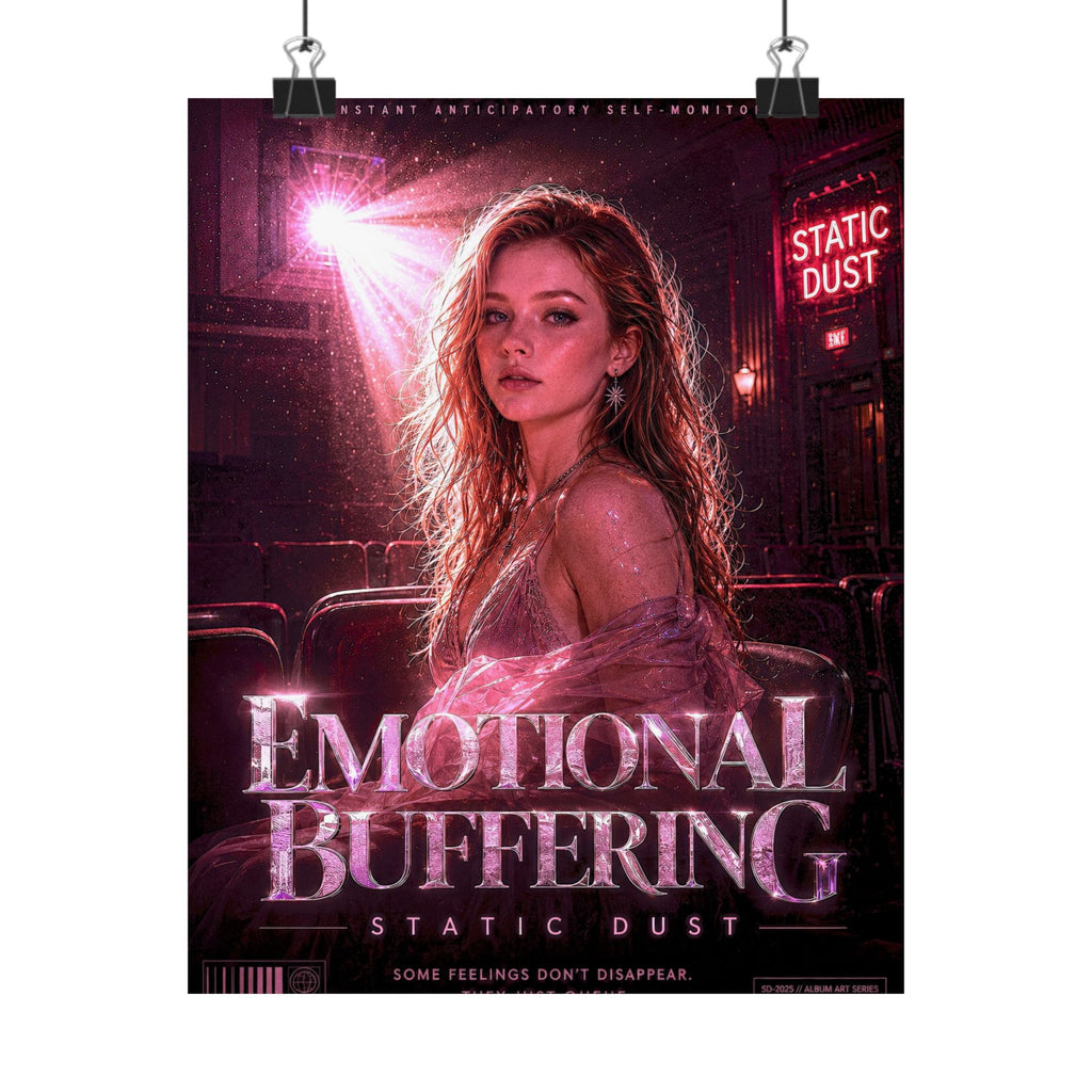 Emotional Buffering | Emotional Wall Art Print | Static Dust Visual Lexicon