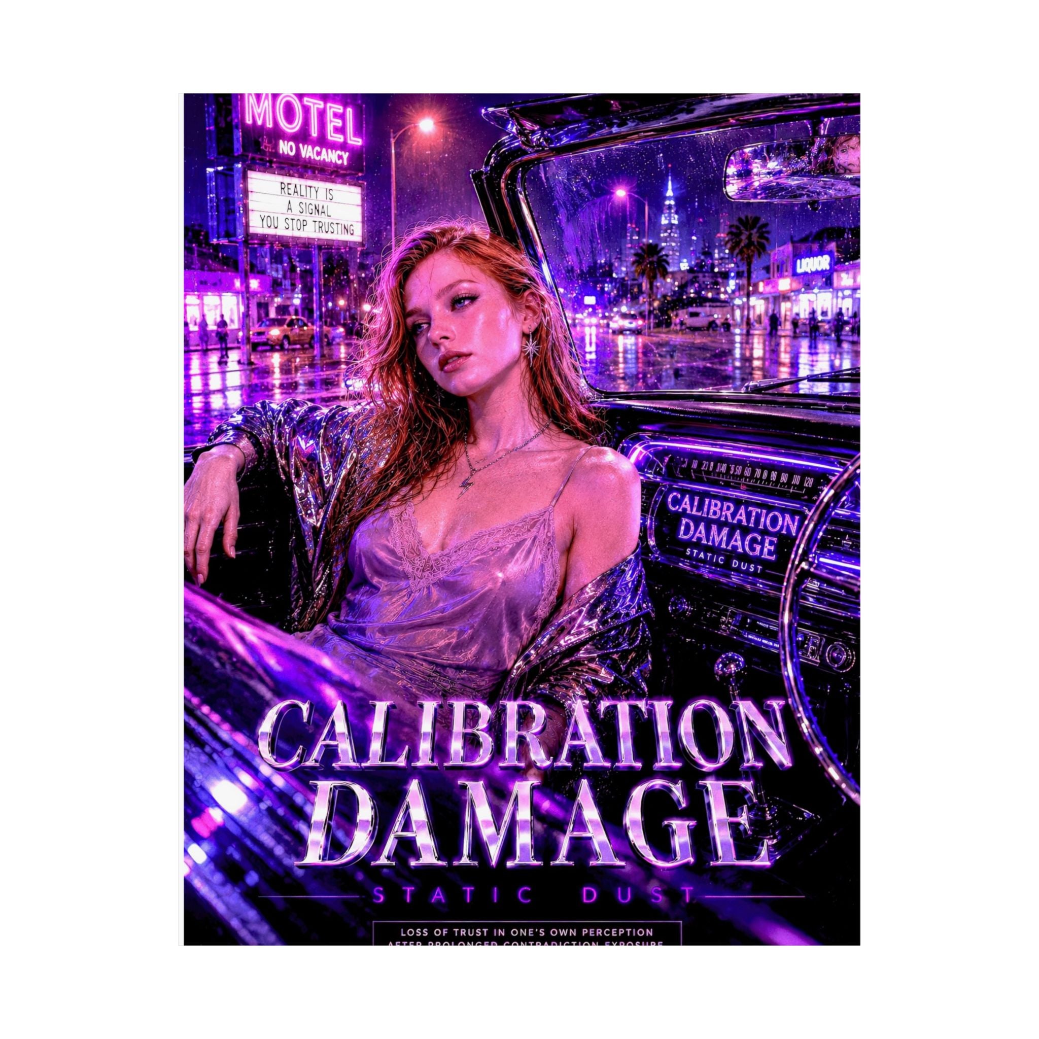 Calibration Damage | Emotional Wall Art Print | Static Dust Lexicon Poster