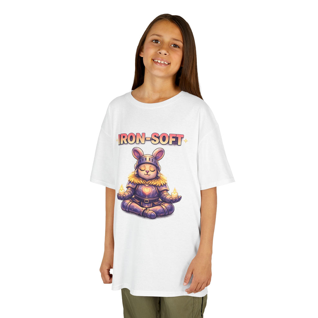 IRON-SOFT Kids T-Shirt — Strength & Gentle Resilience Tee