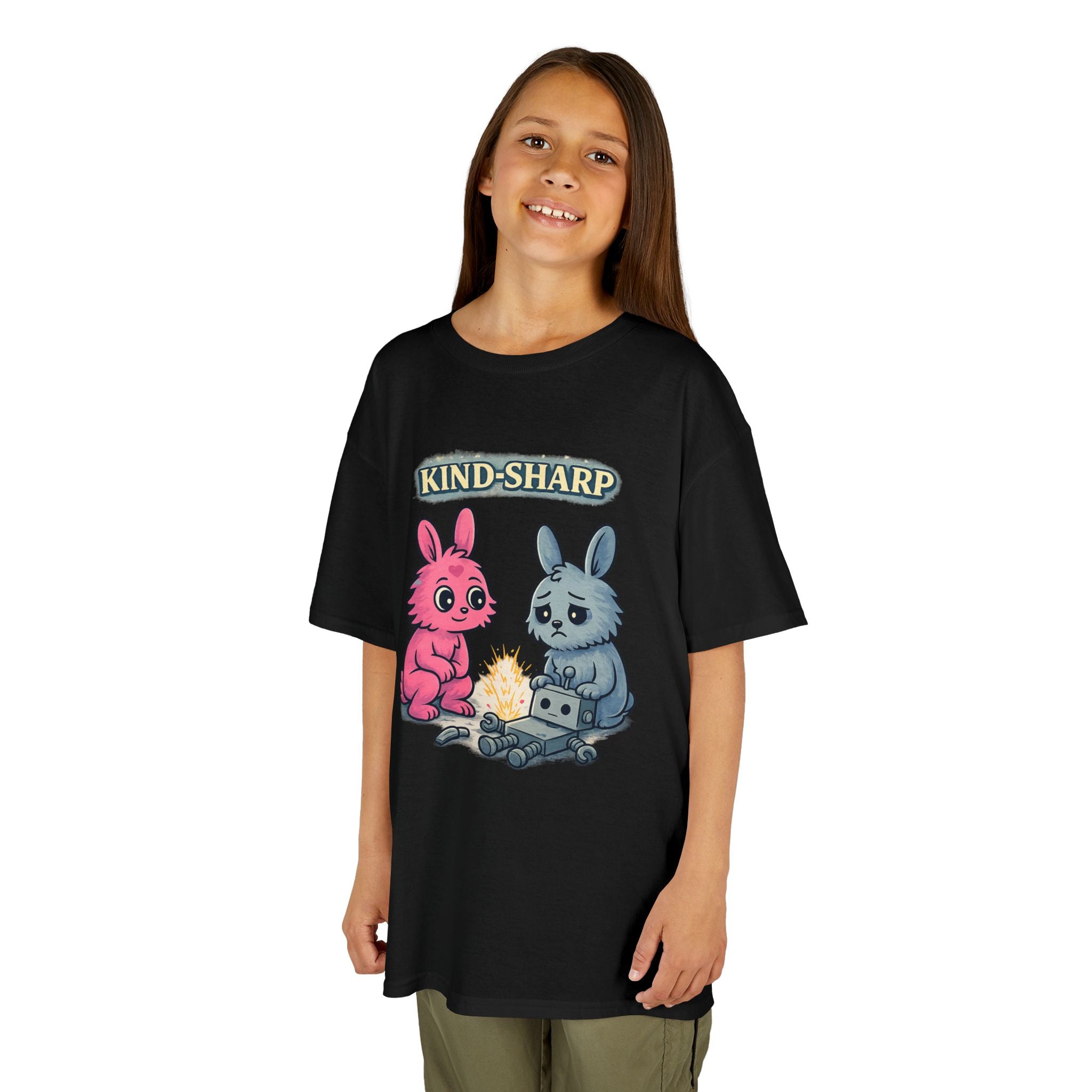 KIND-SHARP Kids T-Shirt — Boundaries & Kindness Tee
