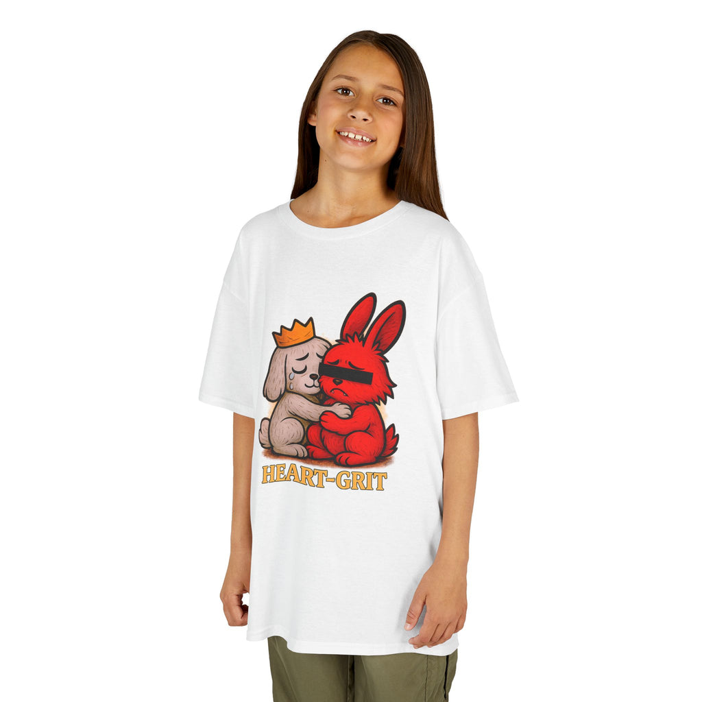 HEART-GRIT Kids T-Shirt - Emotional Strength & Resilience Tee