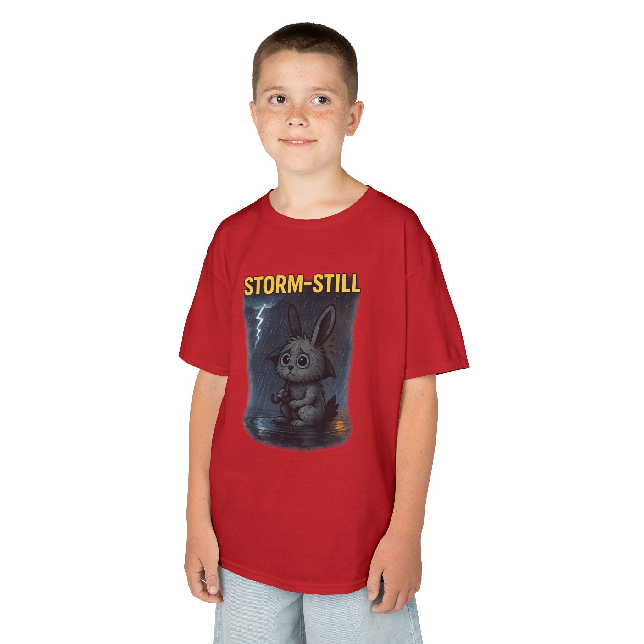STORM-STILL Kids T-Shirt — Calm & Emotional Regulation Tee