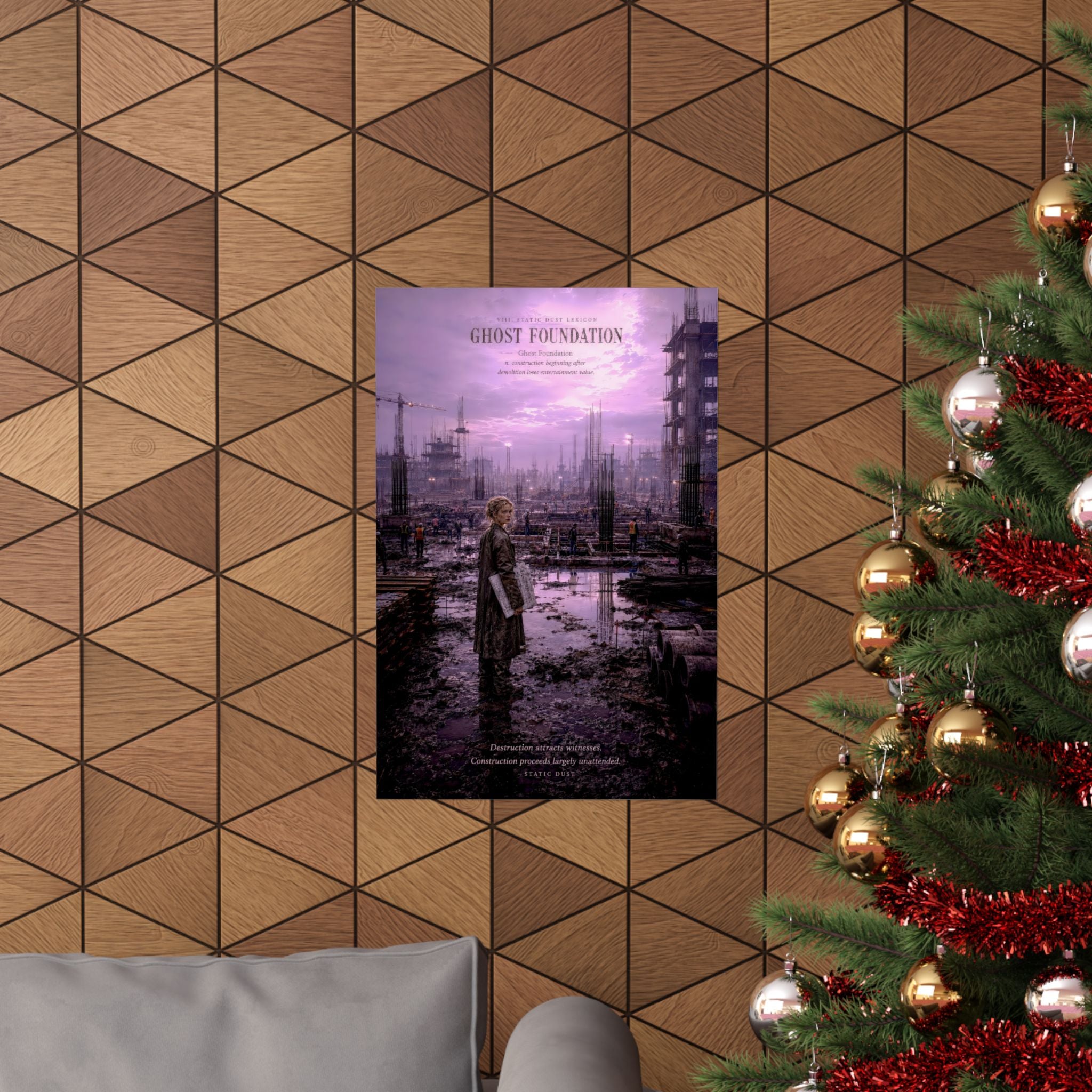 GHOST FOUNDATION — Static Dust Archive 006 | Fine Art Print | Archive Reproduction