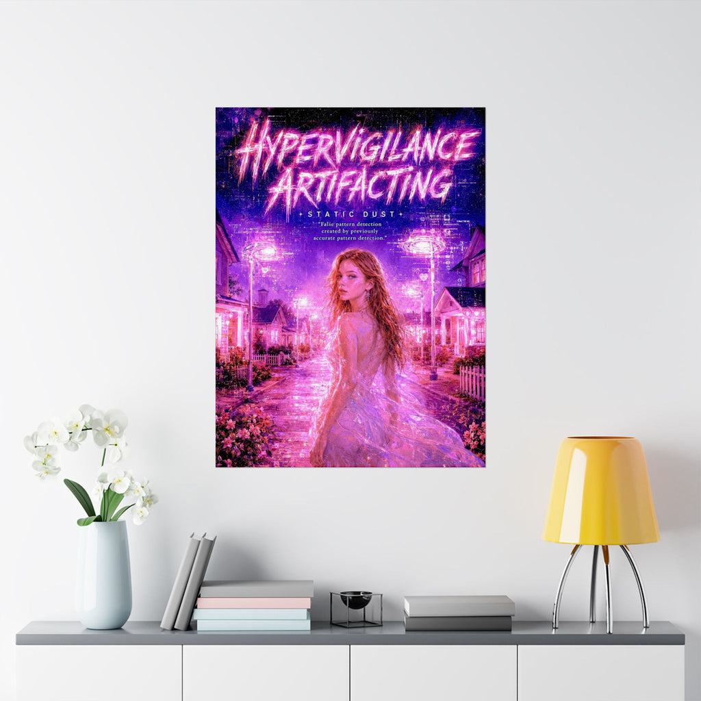 Hypervigilance Artifacting | Psychological Wall Art Print | Static Dust Visual Lexicon