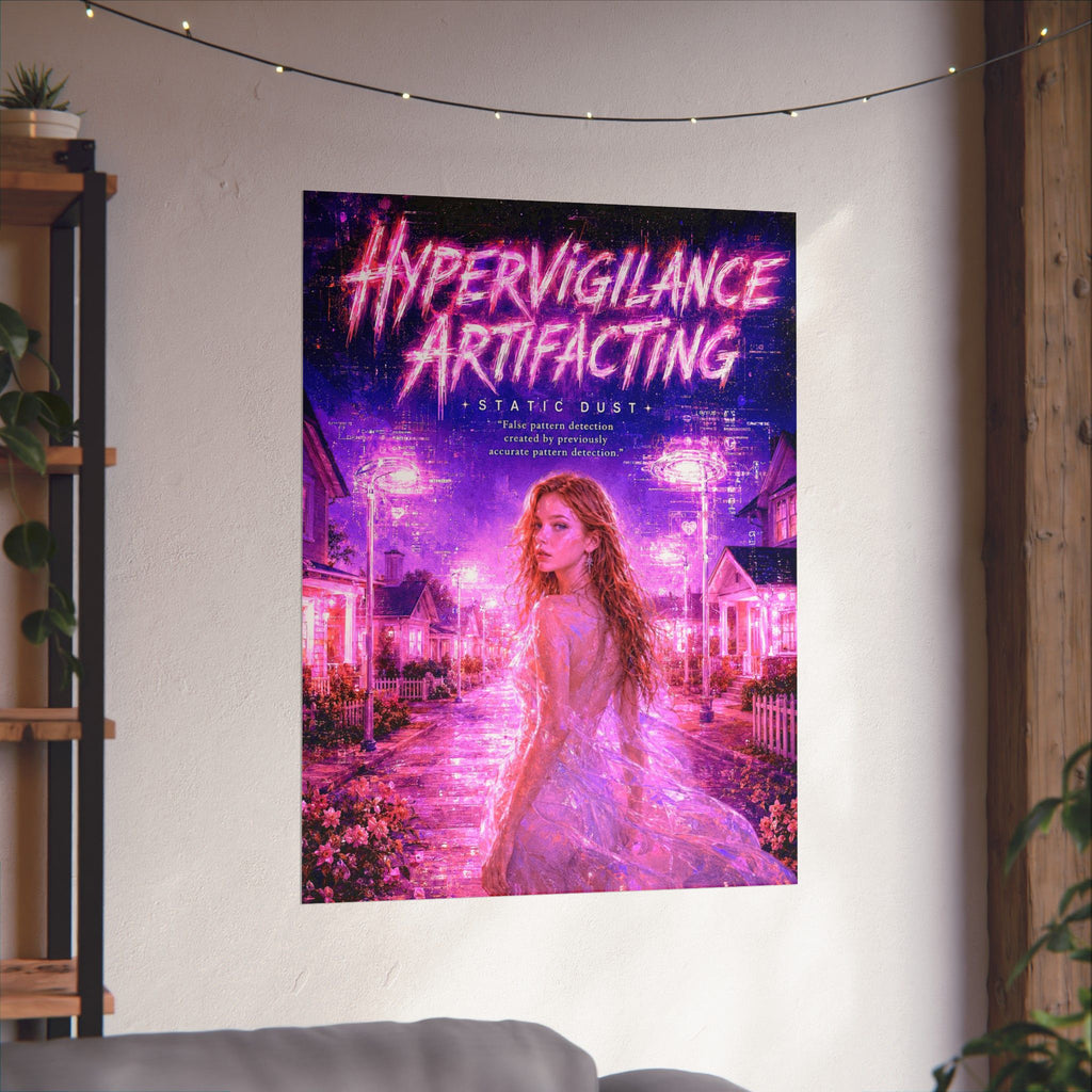 Hypervigilance Artifacting | Psychological Wall Art Print | Static Dust Visual Lexicon