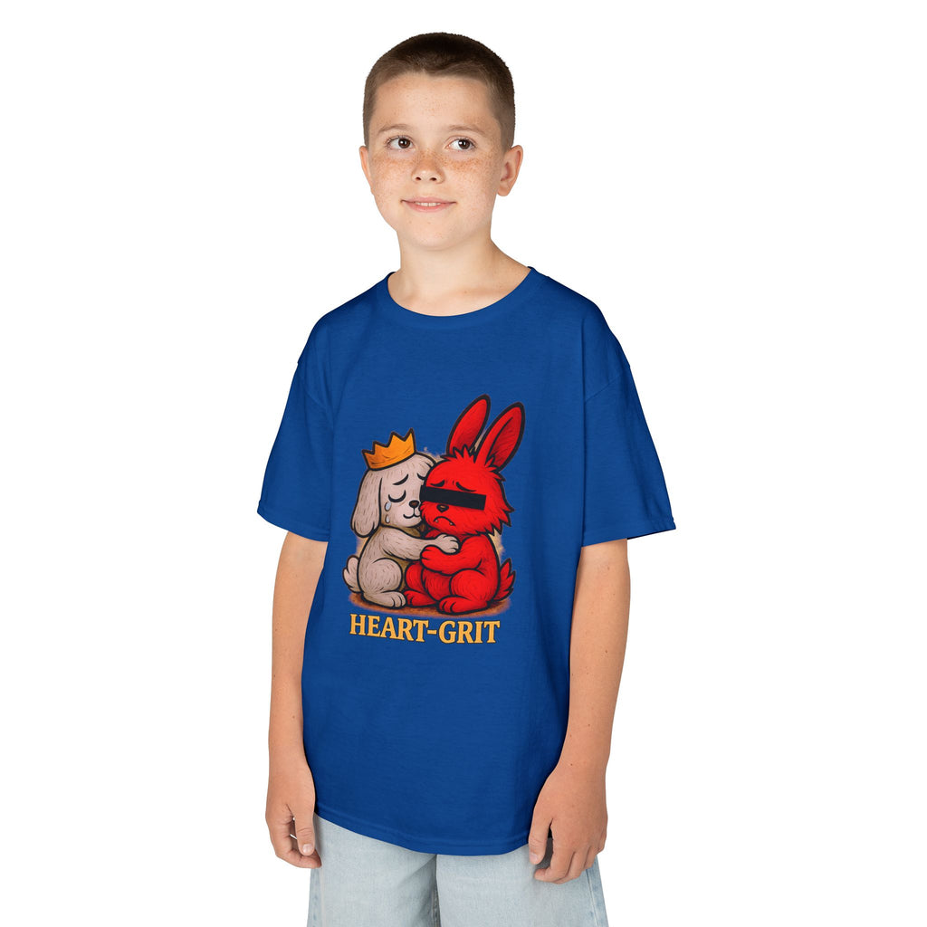 HEART-GRIT Kids T-Shirt - Emotional Strength & Resilience Tee