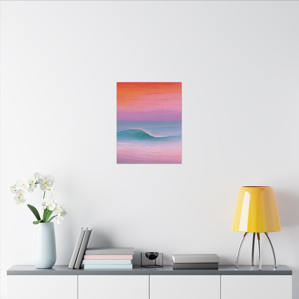 Evening's Quiet Pulse — Framed Art Print